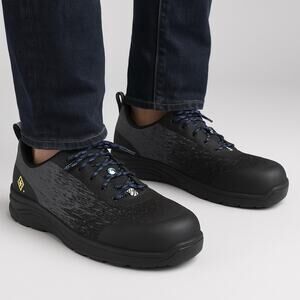 Terra Monolift Athletic Composite Toe Work Shoes Black Gray Blue Men’s 12